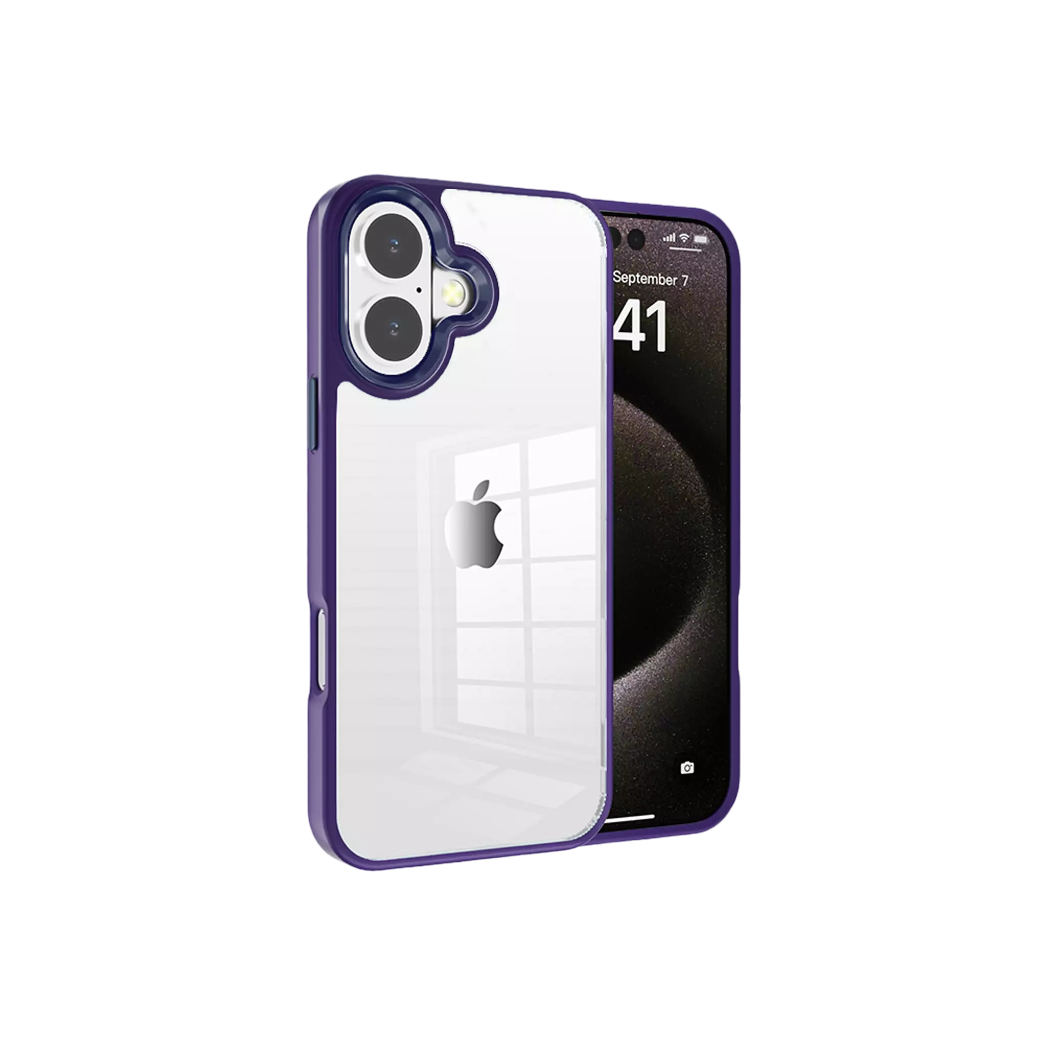 Coque mate translucide pour iPhone 16 Coque mate translucide pour iPhone 16